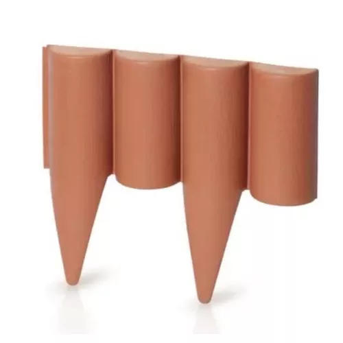 купить Декор для сада Hydro S Gard decorativ plastic, H=125mm, L=2.52m, maro (0640392) в Кишинёве 