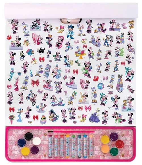 купить Набор для творчества As Kids 1023-62733 Набор для рисования Giga Block 4 In 1 Minnie в Кишинёве 