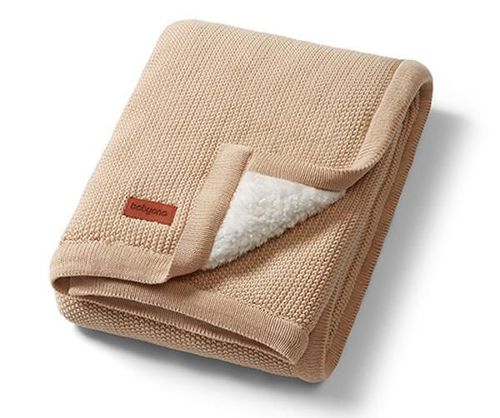 cumpără Lenjerie de pat pentru copii BabyOno 1659/02 Patura de bumbac cu captuseala din fleece Brown în Chișinău 