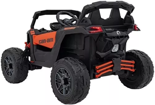 cumpără Mașină electrică pentru copii Kids car DK-CA003_Orange Can-Am Maverick, 12V10AH, scaune din piele în Chișinău 