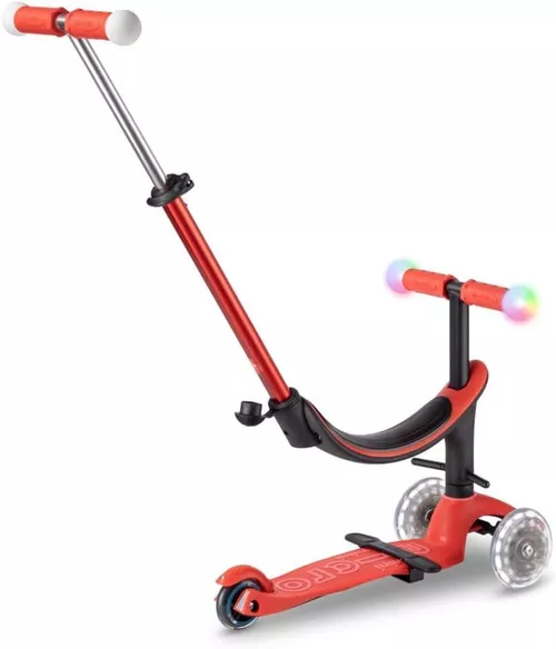 cumpără Trotinetă Micro MMD356 Mini2Grow Deluxe Magic LED Red în Chișinău 
