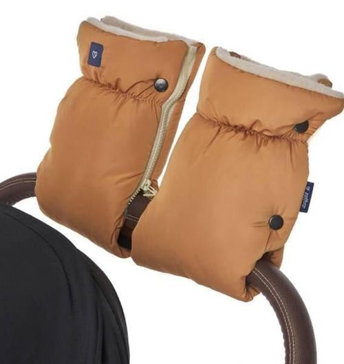 cumpără Accesorii pentru cărucior Zaffiro Муфта wool premium 38 x 26 cm Beige wool premium + black în Chișinău 