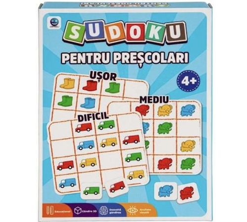 cumpără Joc educativ de masă Noriel S00003953 Smile Games, Sudoku pentru prescolari în Chișinău 