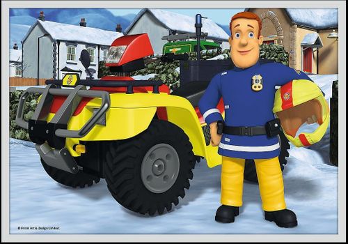 купить Головоломка Trefl 90382 Puzzles - 10in1 - Meet Fireman Sams rescue / Prism A&D Fireman Sam в Кишинёве 