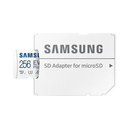 cumpără 256GB Samsung EVO Plus MB-MC256KA/RU microSDXC (Class 10 UHS-I U3, A2, V30) with Adapter, Transfer Speed up to 130MB/s (card de memorie/карта памяти) în Chișinău 