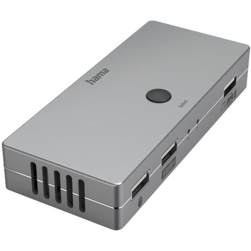 купить Переходник для IT Hama 200135 KVM Switch, 4 ports, 3 x USB-A, 1 x HDMI™, incl. cables в Кишинёве 
