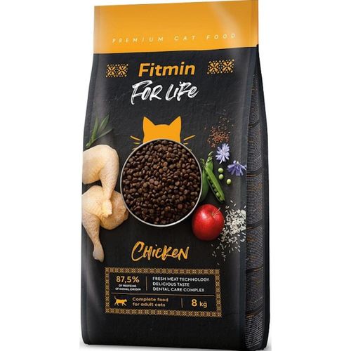 cumpără Hrană pentru animale de companie Fitmin Cat For Life Adult Chicken 8kg în Chișinău 