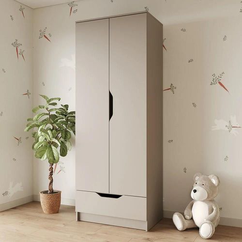 cumpără Dulap pentru copii MebelStar LILU 2D1S 80x50x210 Cashmere (MBS-1316) în Chișinău 