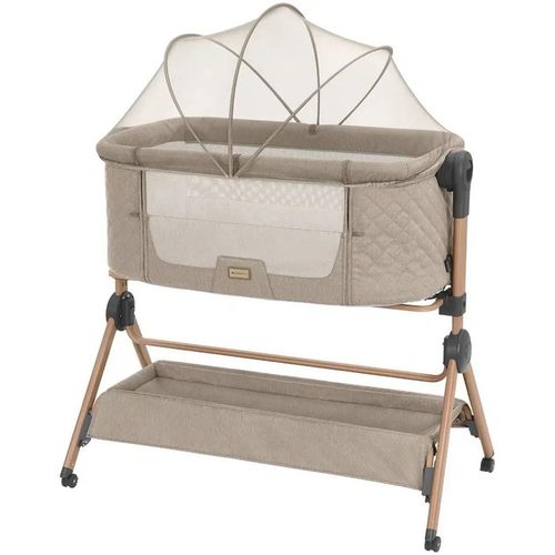 cumpără Leagăn Kikka Boo 31003020110 Patut si scaun de masa 2in1 Sleat Me Beige în Chișinău 