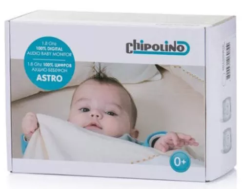 купить Цифровая радионяня Chipolino Astro BEFAST02401S silver в Кишинёве 
