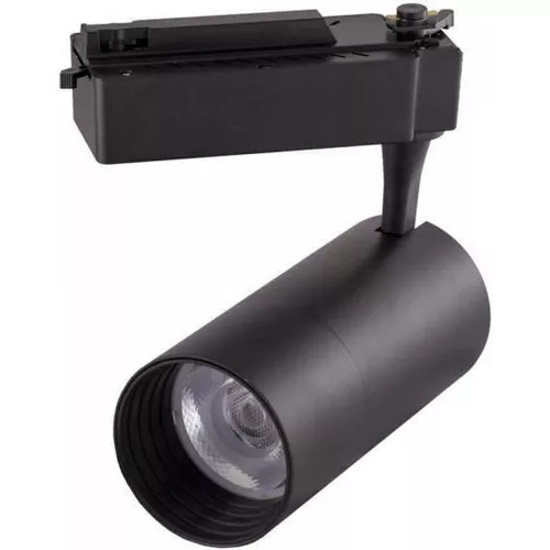 купить Освещение для помещений LED Market Track Spot Light COB 30W, 4000K, HS-009-2, 24degree, Black в Кишинёве 