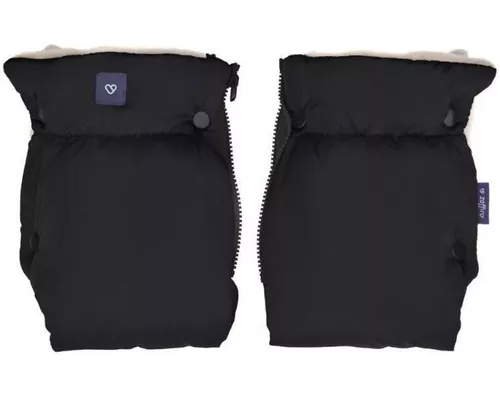 cumpără Accesorii pentru cărucior Zaffiro Муфта wool premium 38 x 26 cm Beige wool premium + black în Chișinău 