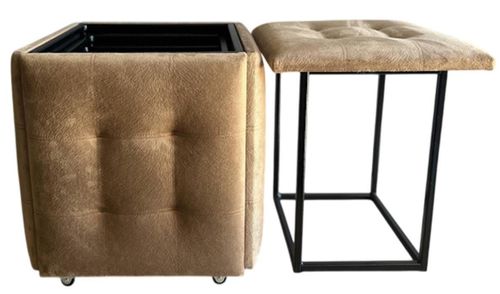 купить Пуф Nex Home Cub Transformer 5 scaune in 1 N2, Maro Deschis в Кишинёве 