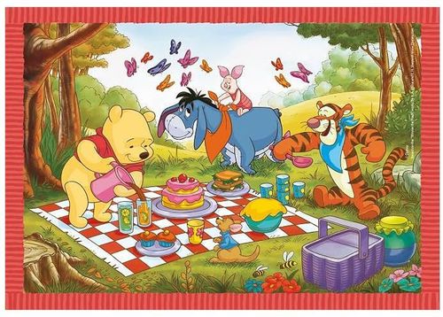 cumpără Puzzle Clementoni Puzzle 4in 1 DISNEY WINNIE THE POOH (21514) în Chișinău 