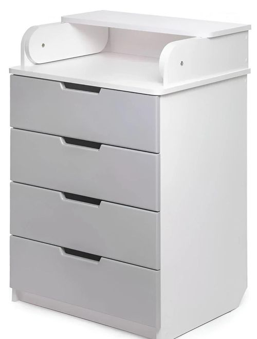 купить Комод-пеленатор PernaMea Happy Baby 600 MDF Light Grey (114452) в Кишинёве 