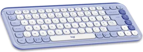 купить Клавиатура + Мышь Logitech POP Icon COMBO, Liliac в Кишинёве 