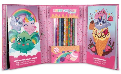 cumpără Set de creație KiDS Licensing KL11699 Sweet Dreams 2in1 activity pad with pencils în Chișinău 