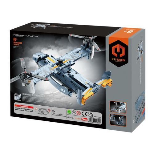 купить Конструктор iM.Master 6830 Transport aerian, Mechanical Master, 346pcs в Кишинёве 