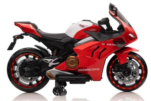 cumpără Mașină electrică pentru copii Richi (67898) Motocicleta rosie pe acumulator pentru copii (V5) în Chișinău 