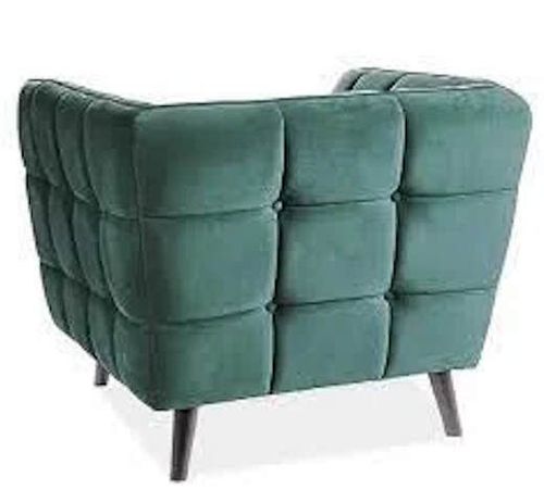 купить Кресло Signal Castello 1 Velvet (Green/Wenge) в Кишинёве 