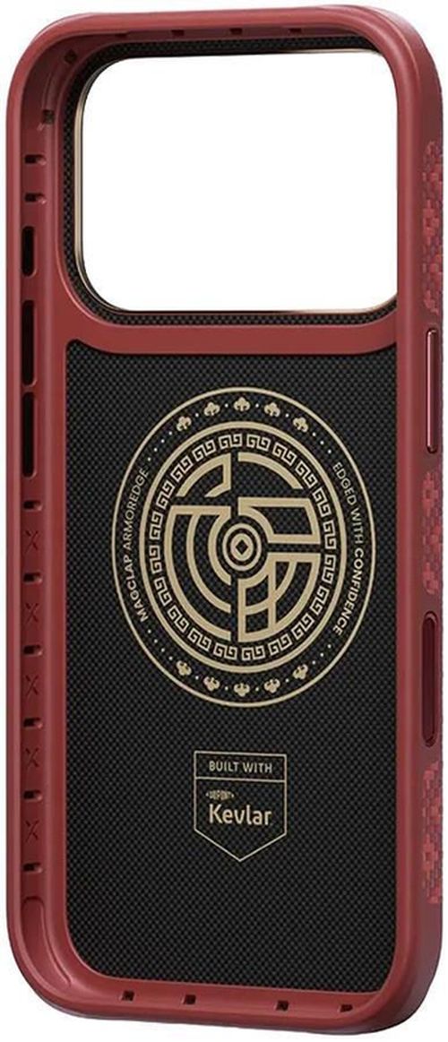cumpără Husă pentru smartphone Benks ArmorGrid Edge X9 with kevlar iP18 Pro/17 Pro (Sawy Red) în Chișinău 