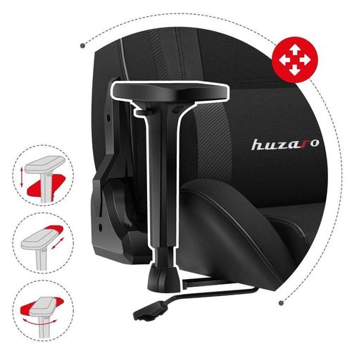 купить Офисное кресло Huzaro FORCE 7.6 BLACK в Кишинёве 