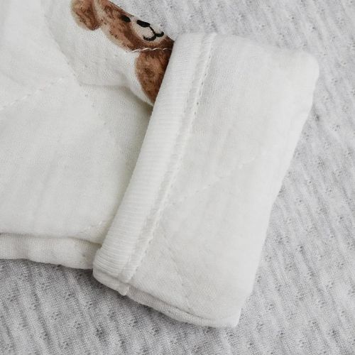 cumpără Haine pentru copii Minikin 241901756 Muslin Комбинезон с капюшоном молочный медвежонок 0-1 мес (56 см) în Chișinău 