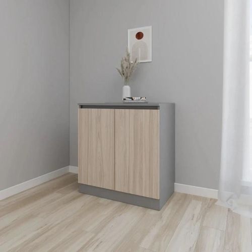 купить Комод Smartex (16438) Т8 100cm Grafit+Stejar Deschis в Кишинёве 