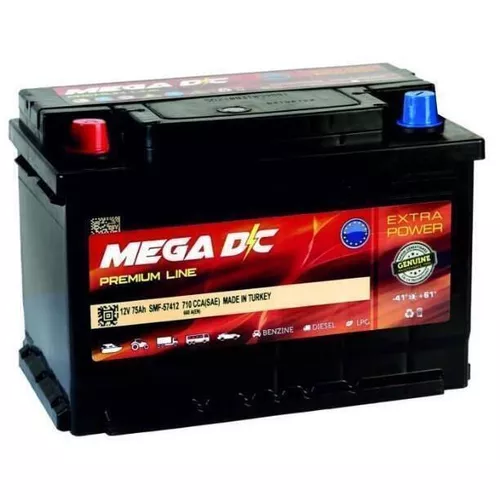 купить Автомобильный аккумулятор Mega DC 75 AH 720A (277x175x191) в Кишинёве 