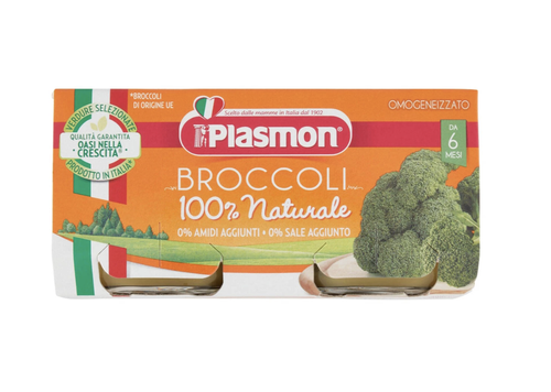 Piure Plasmon din broccoli (6+ luni) 2x80 g 