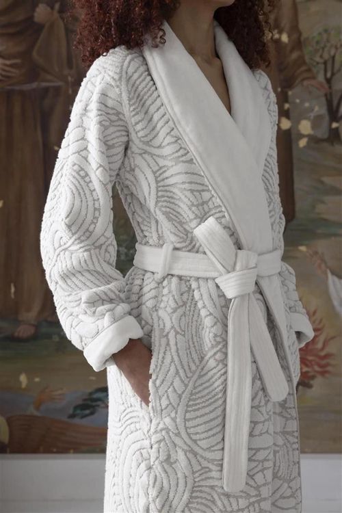 cumpără Halat Moooi 280206 Dodo Pavone Bathrobe White XL în Chișinău 