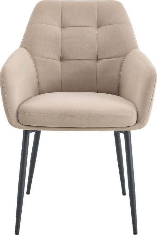 купить Стул Interdepo UGO new Beige Velvet в Кишинёве 
