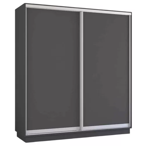 купить Шкаф Mobildor-Lux Fox uși glisante din PAL (230x60x230H cm) Anthracite в Кишинёве 