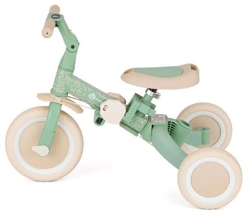 купить Велосипед-коляска Petite&Mars 613480 Tricicleta evolutiva 5in1 Turbo Limited Edition Green Twist в Кишинёве 