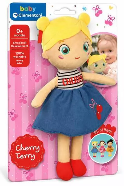 купить Кукла Clementoni Păpușă moale de pluș Cherry Terry (17601) в Кишинёве 
