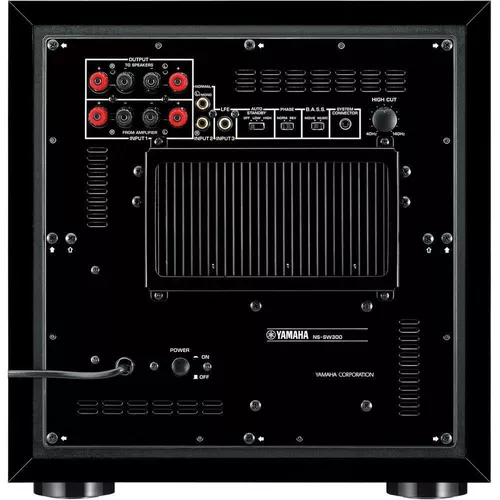 купить Сабвуфер Yamaha NS-SW300 Black в Кишинёве 