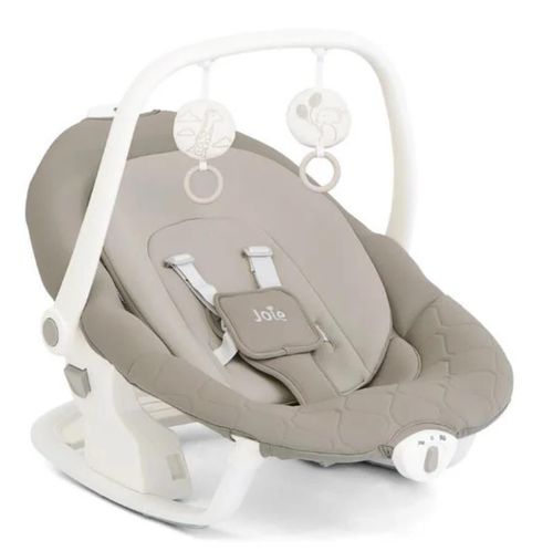 купить Детское кресло-качалка Joie W1306AGWNT000 Serina 2in1 Walnut, rotativ cu conectare la priza в Кишинёве 