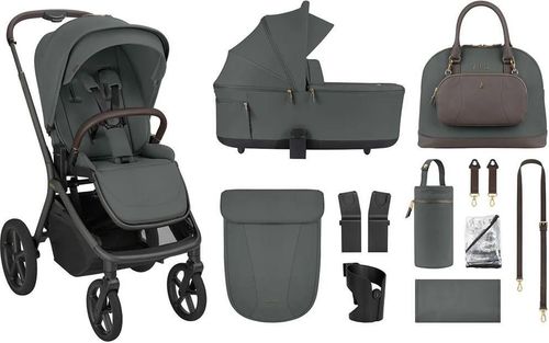 cumpără Сărucior pentru copii Kikka Boo 31001020172 Carucior 2in1 Goya Platinum Olive în Chișinău 