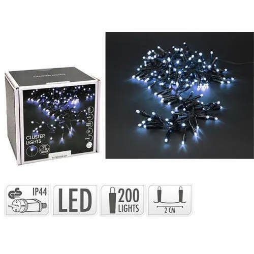 cumpără Ghirlandă Promstore 54367 Luminițe Dense 200 LED, alb cald, 4m în Chișinău 