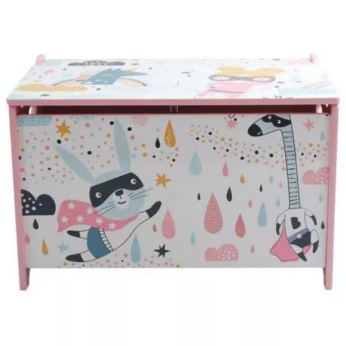 купить Короб для хранения U-Grow UGBD04-GRL Băncuță cu depozitare Super Girl в Кишинёве 