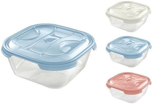 cumpără Container alimentare Tontarelli 34806 квадратная Nuvola 1l, 15.8x15.8x7.4cm în Chișinău 