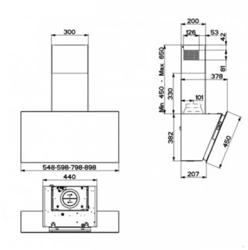 купить Вытяжка Faber DAISY EG6 WH A55 (110.0371.516) в Кишинёве 