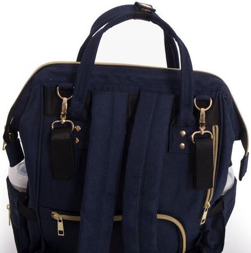 купить Сумка для мам Kikka Boo 31108020034 Siena Black Silver в Кишинёве 