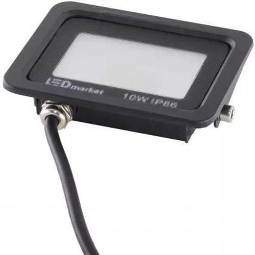 купить Прожектор LED Market Flood Light DOB 10W, 6000K, LEIP-10W, IP66, 120*95*30mm в Кишинёве 