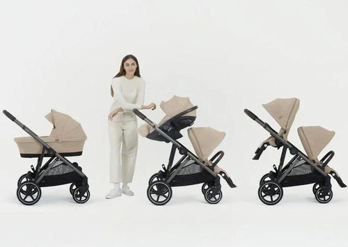 купить Детская коляска Cybex 522005243 Gazelle S TPE BP Almond Beige в Кишинёве 