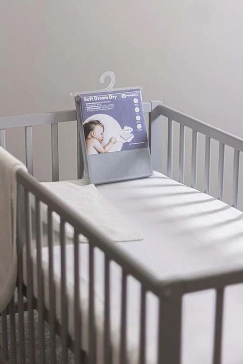купить Детское постельное белье Petite&Mars 313112 Cearsaf impermeabil Soft Dream Dry Grey, 120x60cm в Кишинёве 