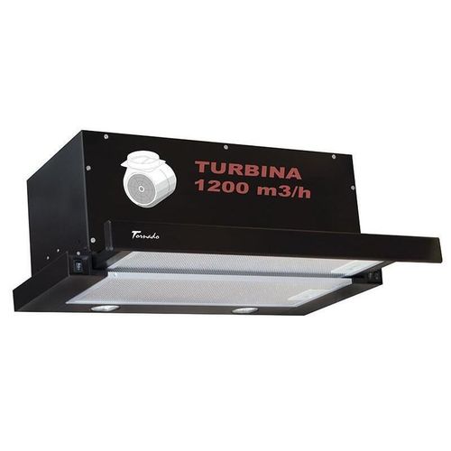 купить Вытяжка Tornado Storm 1200 (60) LED BL в Кишинёве 