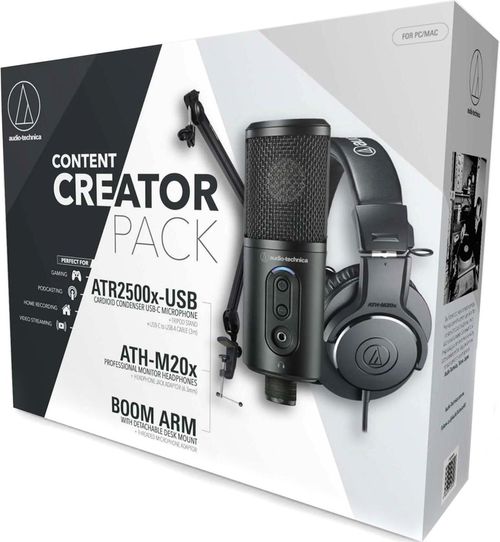 купить Микрофон Audio-Technica Content Creator Pack — set pentru streaming в Кишинёве 
