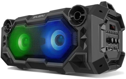 купить Колонка портативная Bluetooth Sven PS-500 Black в Кишинёве 