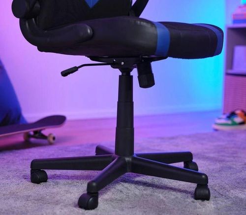 купить Офисное кресло Trust GXT 703B RIYE Black/Blue в Кишинёве 